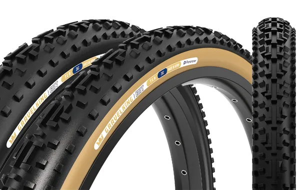 Panaracer GravelKing EXT — three-quarter view