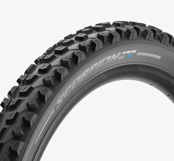 Pirelli Scorpion E-MTB S — three-quarter view