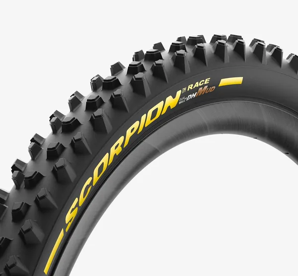 Pirelli Scorpion Race DH MUD — three-quarter view